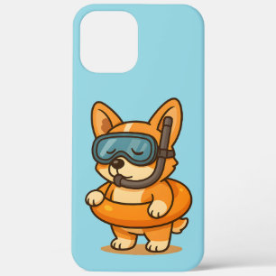 Cute Diving Corgi – Funny Dog Phone Cases