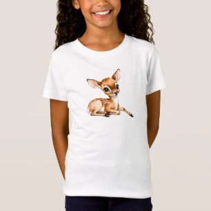 Cute Doe Chilling Out T-Shirt, Deer Lover Gift, T-Shirt