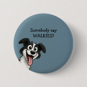 Cute Dog 6 Cm Round Badge