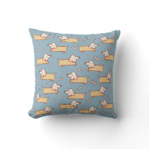 Cute Dog and Bone Seamless Pattern