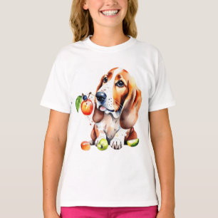 Cute dog and fruits T-Shirt