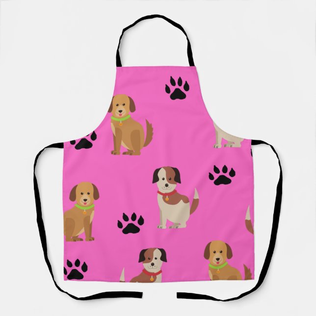 Cute Dog Apron (Front)