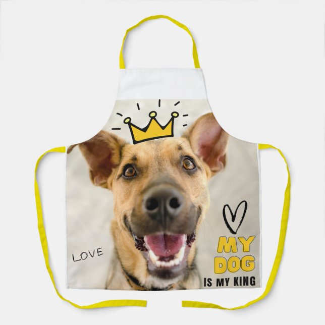 Cute Dog Apron Design (Front)