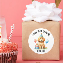 Cute dog Birthday Party favours
