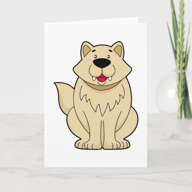 Cute Dog Card (Front)
