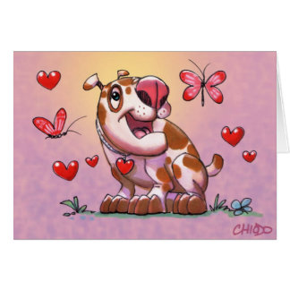 Cute Dog Card