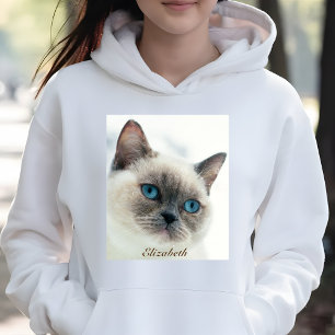 Cute Dog Cat & Pet Photo Personalised Hoodie