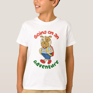 Cute Dog Character Fun Cartoon Puppy Kids T-Shirt