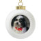 Cute Dog Christmas Ornament, K-Cee Christmas Scarf