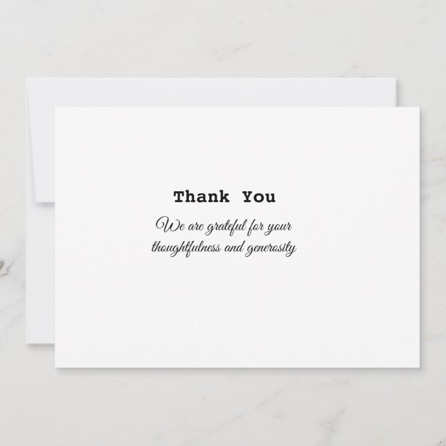 Cute dog Christmas thank you Holiday Postcard (Back)