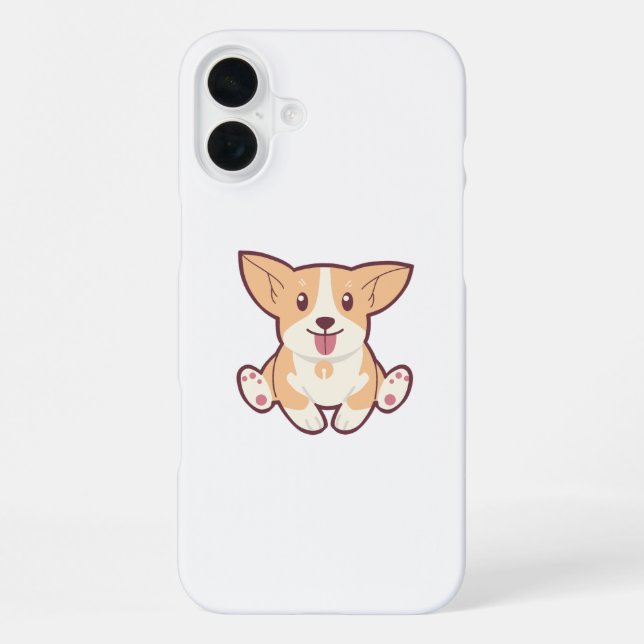 Cute Dog Collection iPhone Case (Back)