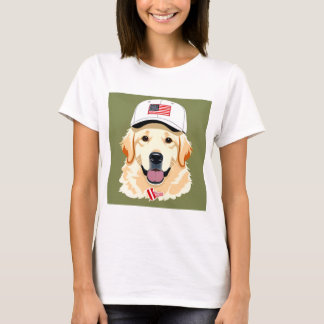 cute dog design T shirt