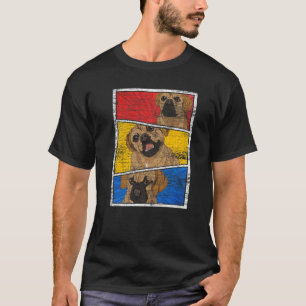 Cute Dog Dog Owner Animal Pet Owner Pop Puggle T-Shirt