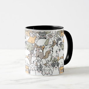 Cute Dog Doodle Mug