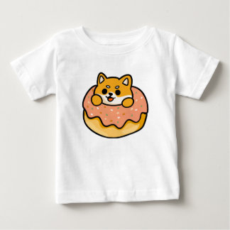 Cute Dog Doughnut T-Shirt – Kawaii Puppy Gift