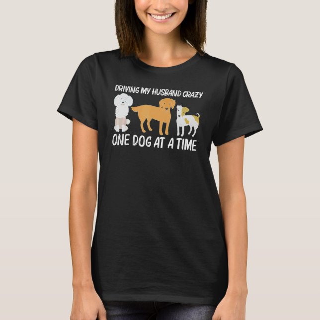 Cute Dog For Women Mum Puppy Pet Animal Breed T-Shirt (Front)