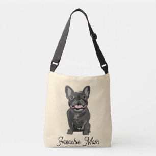 Cute dog, French bulldog Crossbody Bag