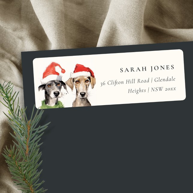 Cute Dog Furry and Bright Christmas Address (Creator Uploaded)