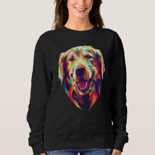 Cute Dog  Golden Retriever Pet Animal Sweatshirt