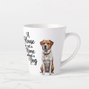 Cute Dog Heart Small Latte Mug