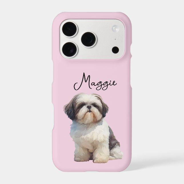 Cute Dog iPhone 17 Pro Case (Back)