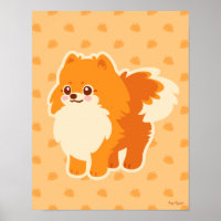Cute Dog Kawaii Pomeranian