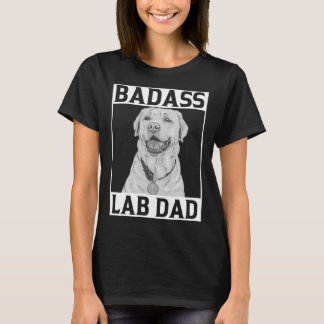 Cute Dog Labrador Dad T-Shirt