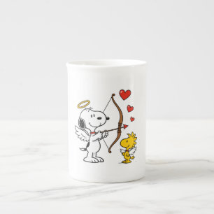 Cute Dog Love Bone China Mug