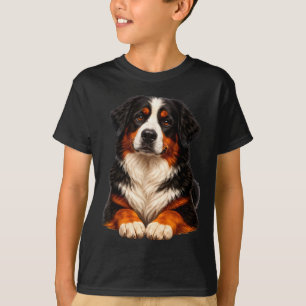 Cute dog lover design bernese mountain dog T-Shirt