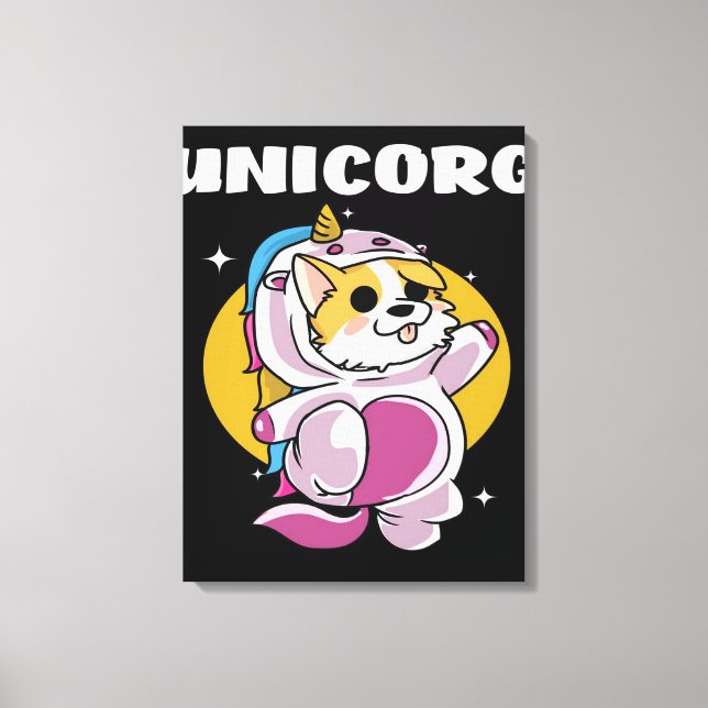 Cute Dog Lover Gift Canvas Print (Front)