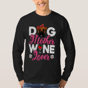 Cute Dog Mother Boxer Dog Mother's Day T-Shirt