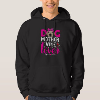 Cute Dog Mother Golden Retriever Dog Mother's Day Hoodie