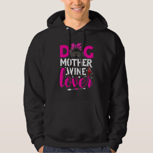 Cute Dog Mother Newfoundland Dog Mother's Day Hoodie