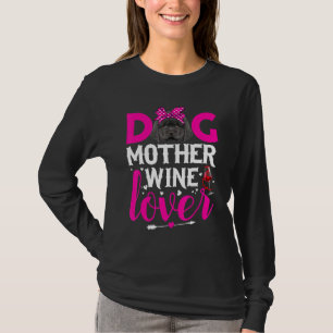 Cute Dog Mother Newfoundland Dog Mother's Day T-Shirt