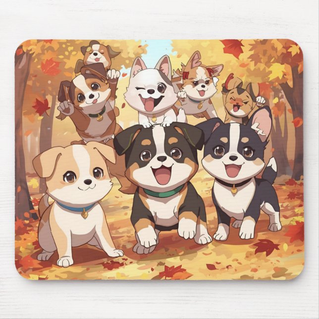 Cute dog mousepad (Front)