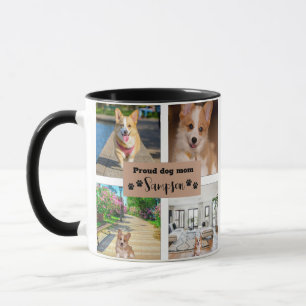 Cute Dog Mum Custom Photo  Mug