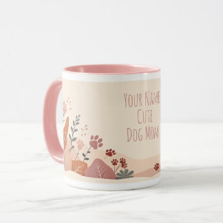 Cute Dog Mum Mug – Pet Lover Gift