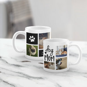 Cute Dog Mum Pet Photo Collage Coffee Mug