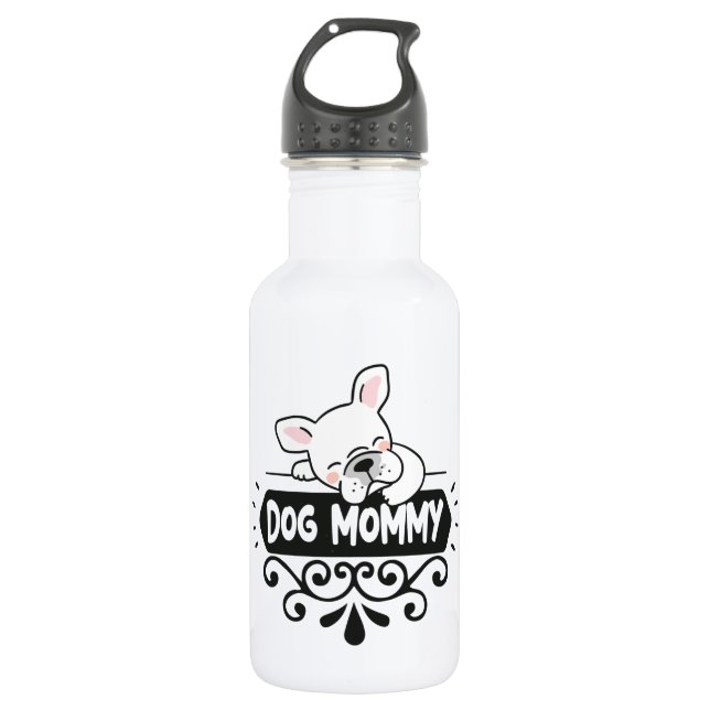 Cute Dog mummy pet animal lovers 532 Ml Water Bottle (Front)