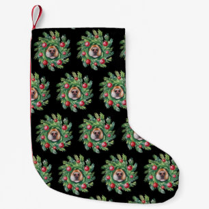 Cute Dog Nose Christmas Dog Mum Party Dogs Lover  Small Christmas Stocking