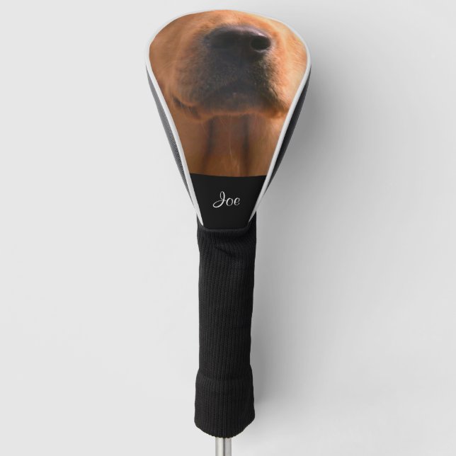 Cute Dog Nose Snout 4Jojo Golf Head Cover (Front)