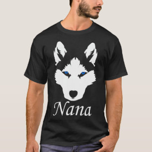 Cute Dog Owner Siberian Husky Nana T-Shirt
