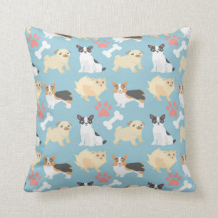 Cute Dog Pattern Cushion