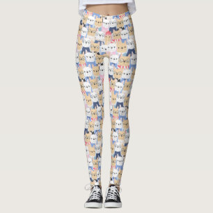Cute Dog Pattern Leggings