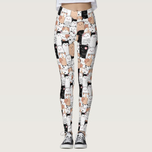 Cute Dog Pattern Leggings