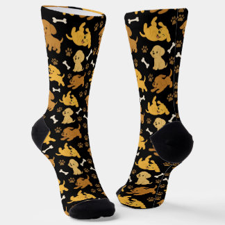 Cute Dog Pattern Socks
