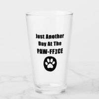 Cute Dog Paw Pun Just Another Day At The Paw-ffice