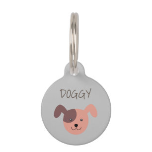 Cute Dog Pet Tag
