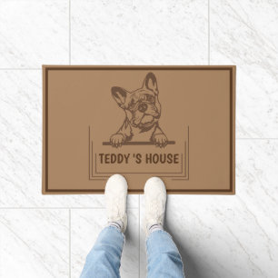 Cute Dog Pet Welcome Home party DIY name Doormat