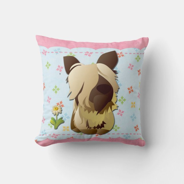 Cute Dog Pillow (Front)